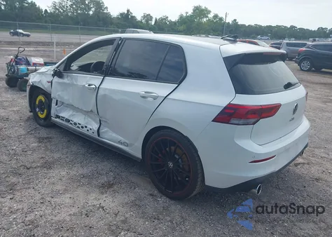 2023 Volkswagen Gti 2.0T 40Th Anniversary Edition from USA, damaged, VIN WVW9A7CD8PW165605